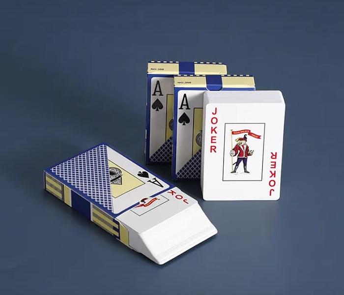JDLROYAL PVC 100% Plastic Poker Game Playing Cards image