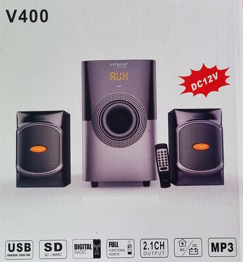 V400 2.1CH Sub Woofer Sound System image