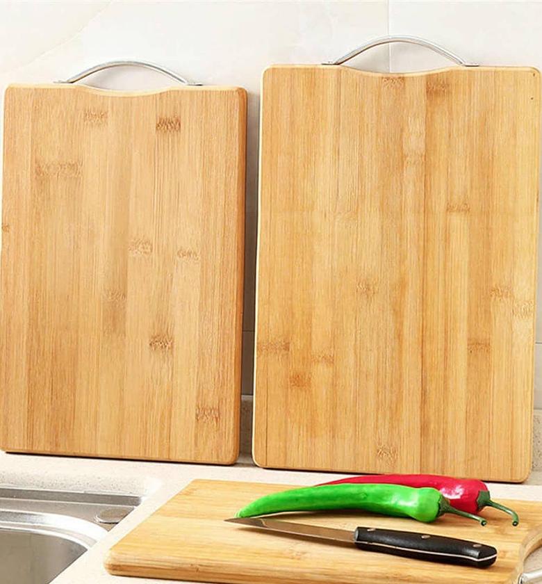 Strong & Thick Bamboo Wooden Chopping Board image