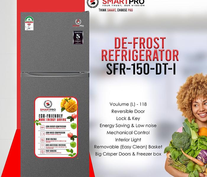 Smart Pro  118ltrs Fridge image