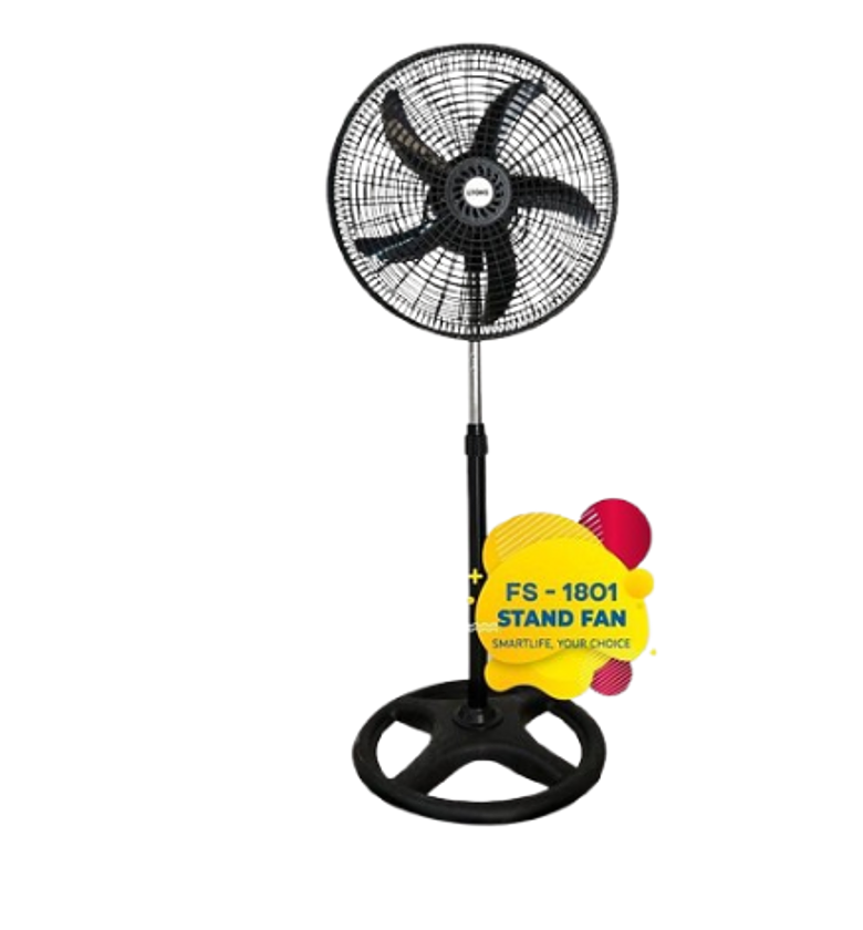 AILYONS Standing Fan With Strong Blades, 18 Inch image