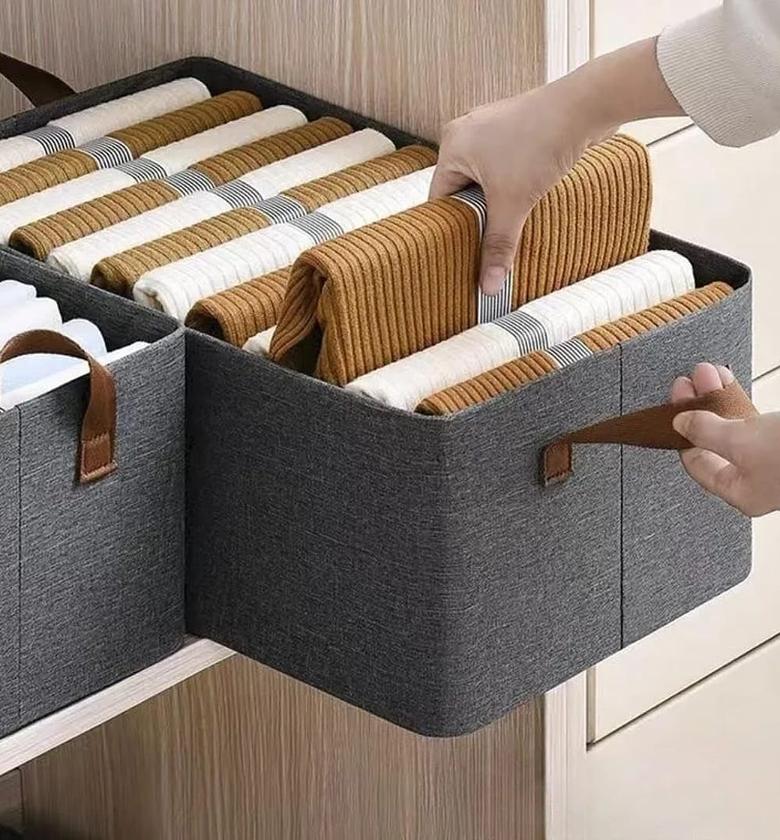 Foldable Clothes Storage Bag / Laundry Bin image