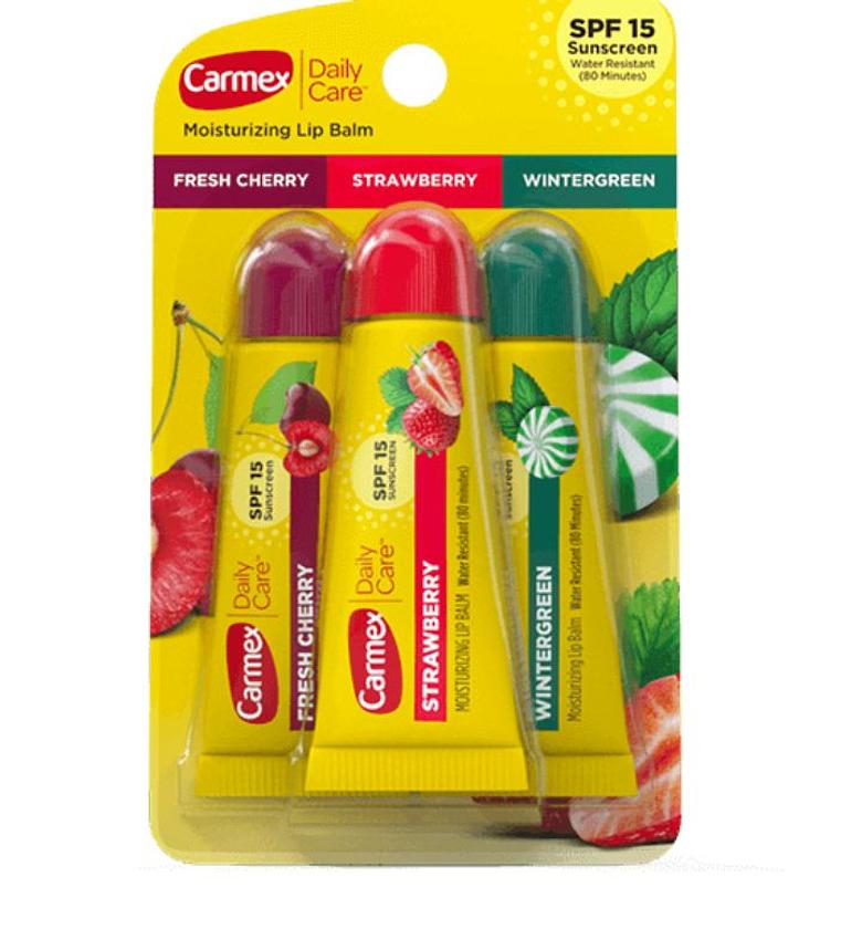 Carmex Variety Pack Lipbalm with Spf 15 (Triple Pack) image