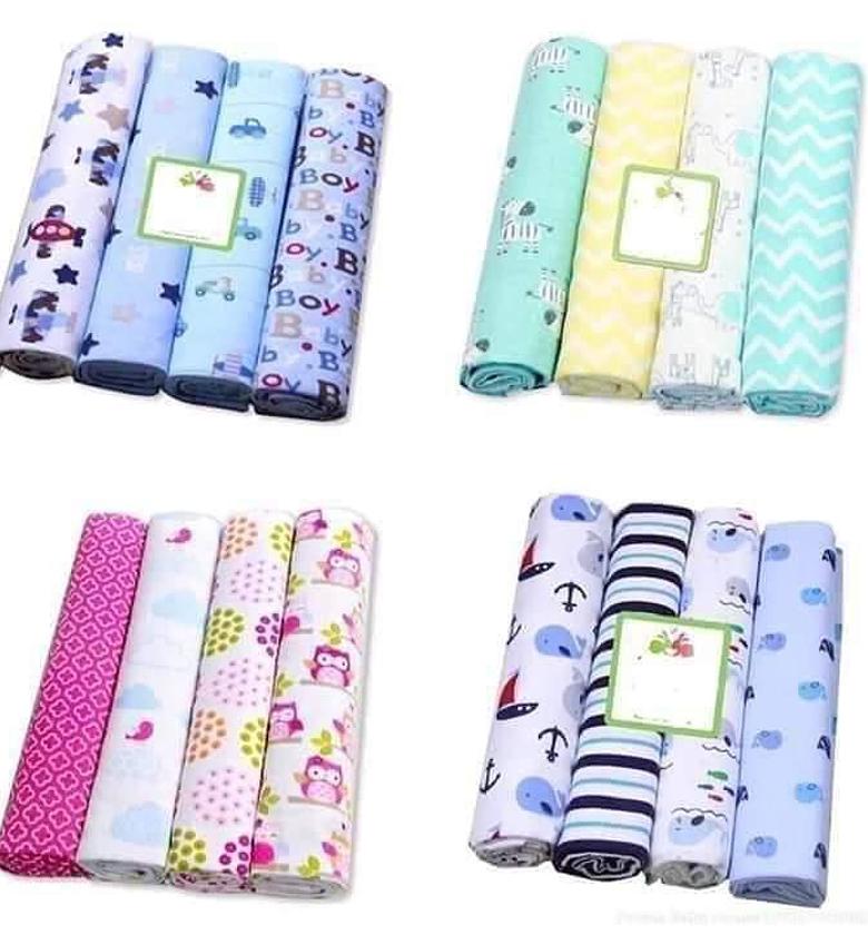 4 PC's flannels a set image