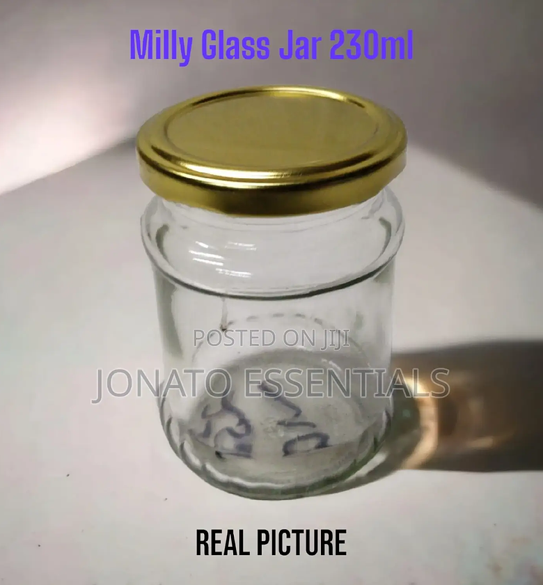 3pc Milly Glass Jar (230ml) image