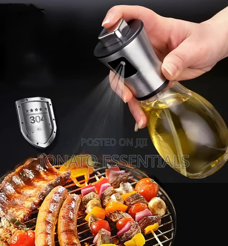 200ml Glass Oil Spray Bottle, Sprayer image
