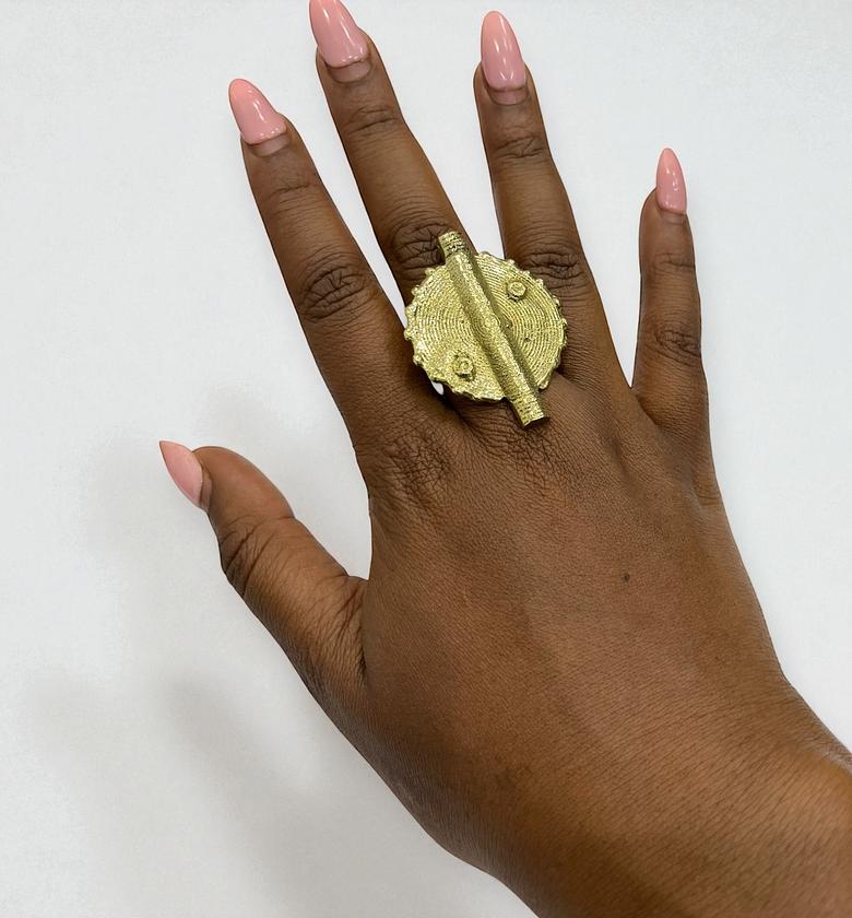 Tumelo Brass Ring Adjustable  image