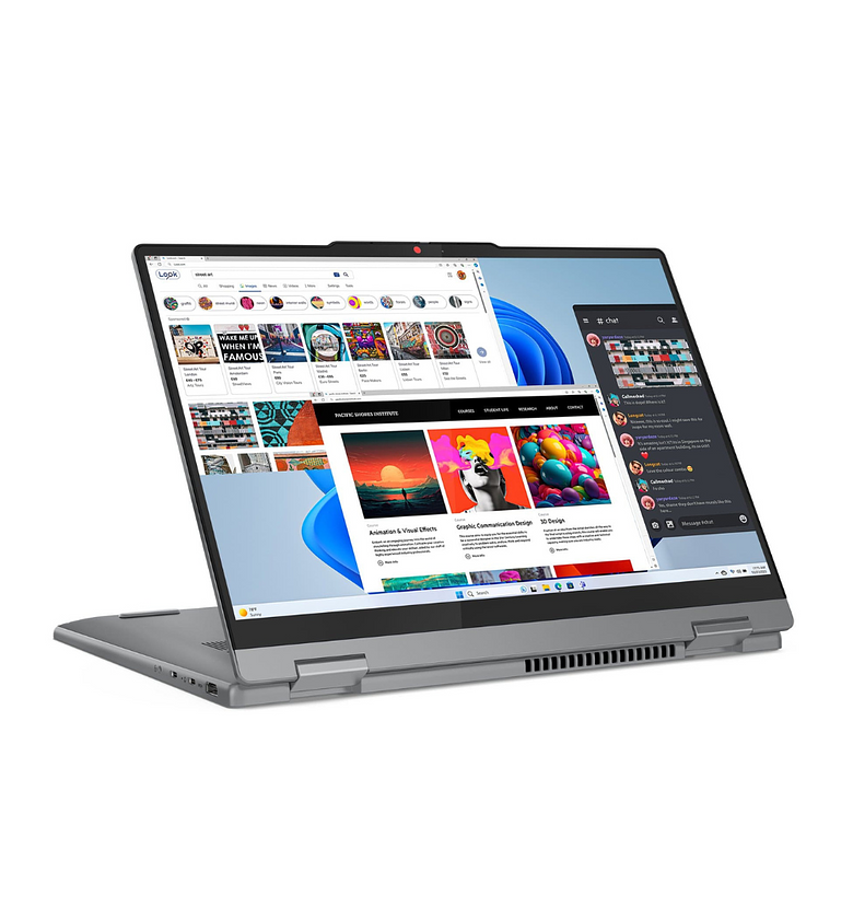 Lenovo IdeaPad Flex 5 – Intel® Core™ i7-13620H | 16GB RAM | 512GB SSD | 14" FHD Touch | Windows 11 Home | Luna Grey | 2-in-1 Convertible image