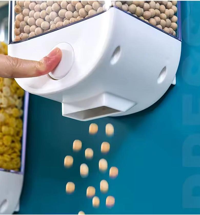 Wall Mounted Rice / Cereal Dispenser image