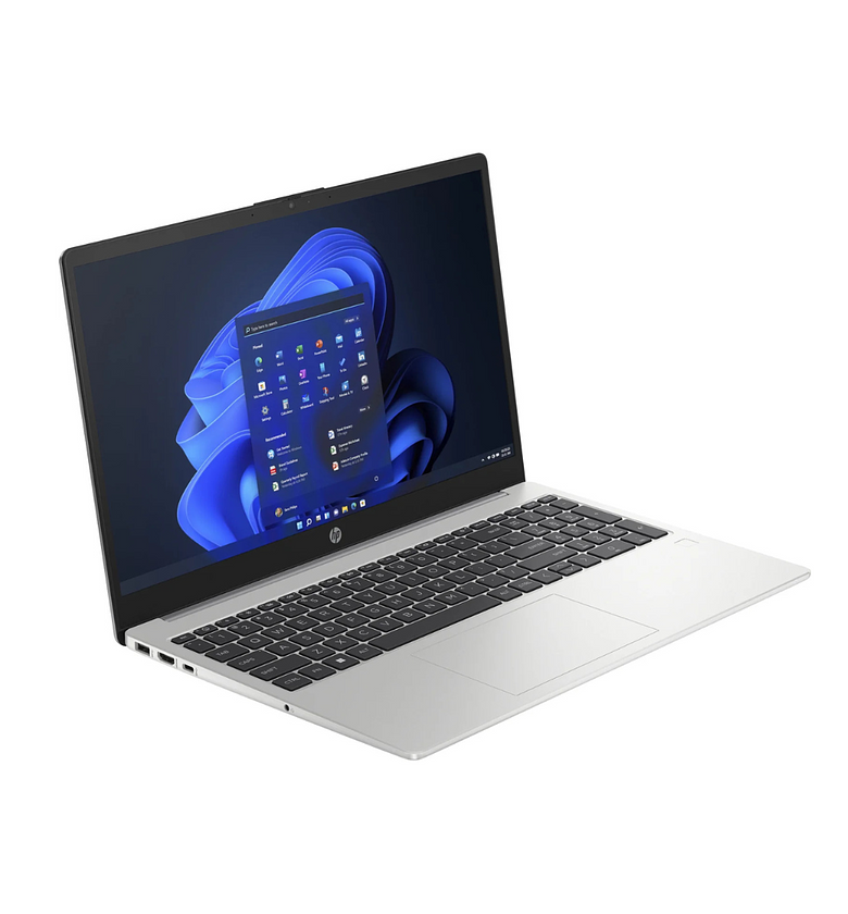 HP 250 G10 Laptop – Intel Core i3-1315U | 8GB RAM | 512GB SSD | 15.6" FHD | Shared Graphics | FreeDOS | Silver | English Keyboard image