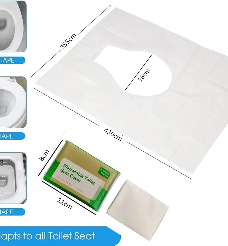 10pcs Disposable Toilet Seat Cover image