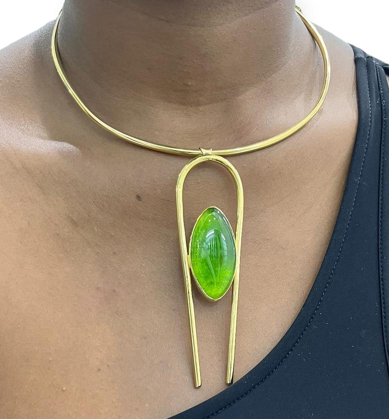 Adira Brass Choker's  image