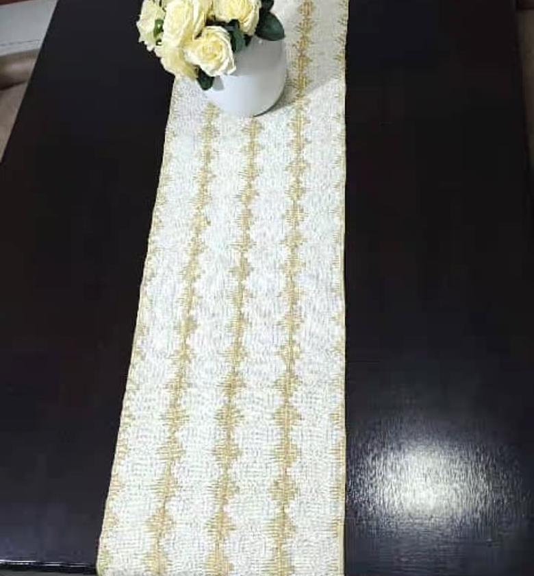 Deluxe Boho Woven Table and Bed Runner image