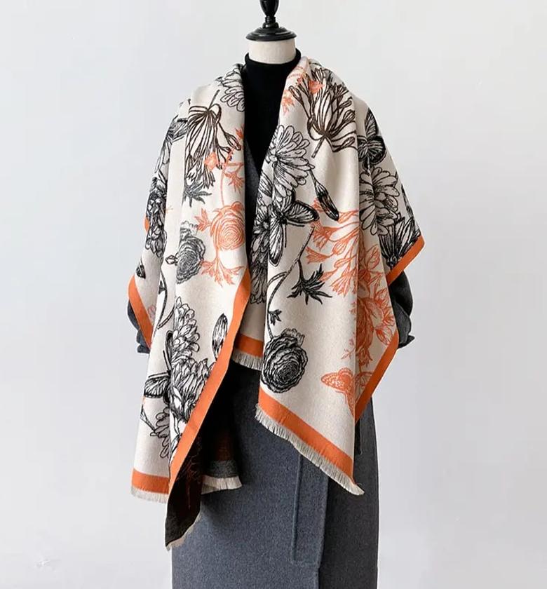 Cashmere Scarf - ORANGE image
