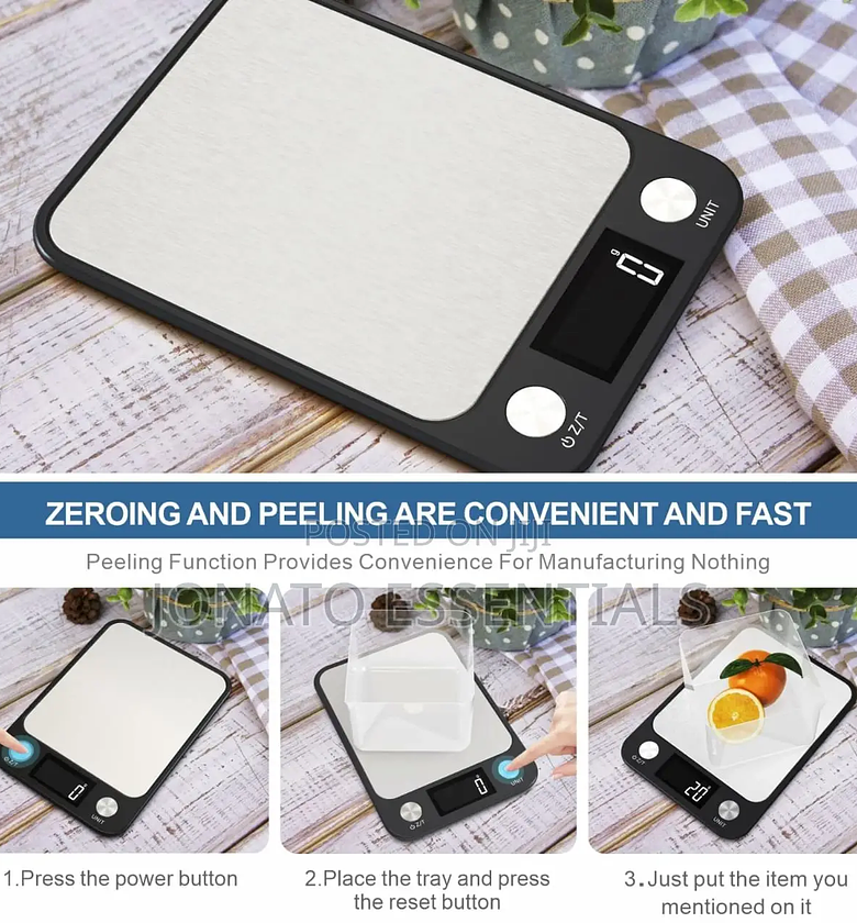 5kg Digital Kitchen Weighing Scale image