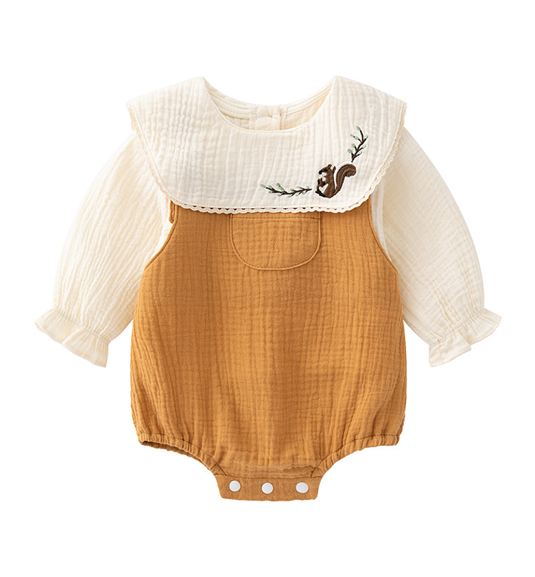 Woodland Squirrel Romper Set image