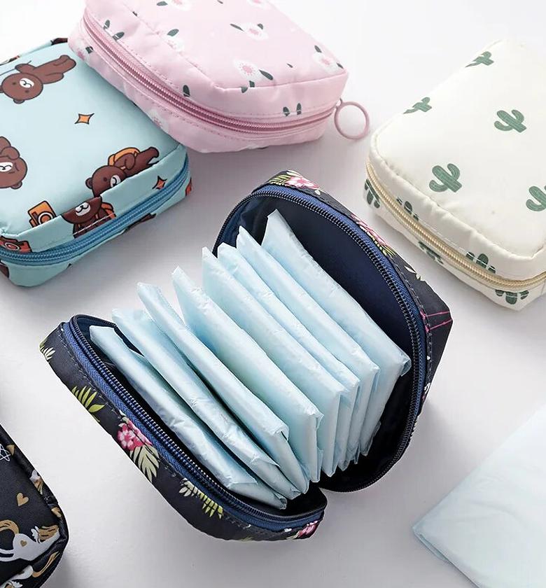 Sanitary Pad Pouch, Tampon Storage Bag image