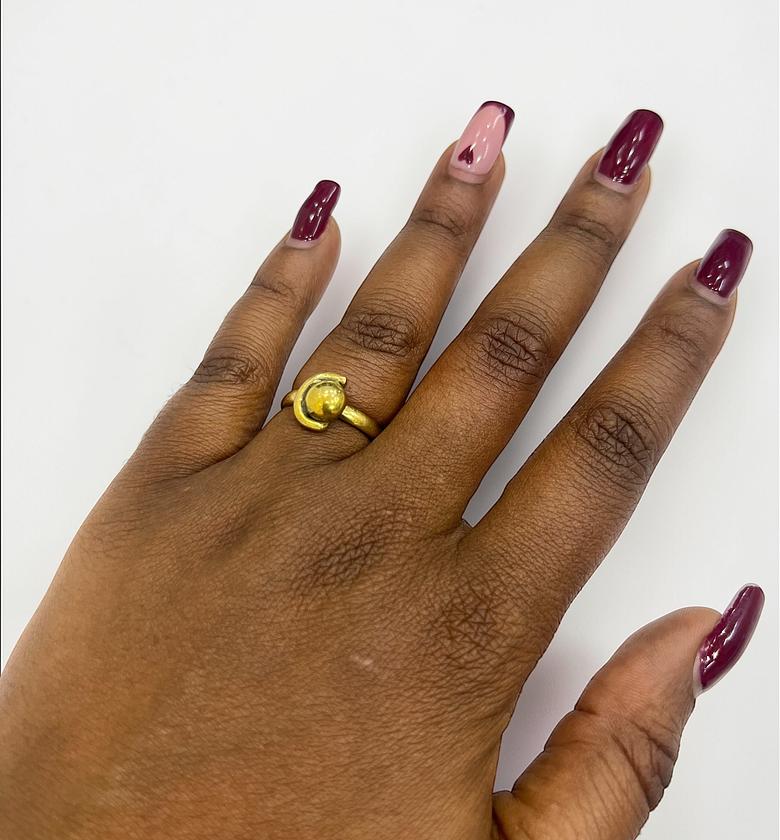 Lunula  Brass Rings image