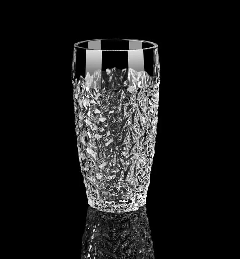 6PCs Elegant Crystal Water & Juice Glass image