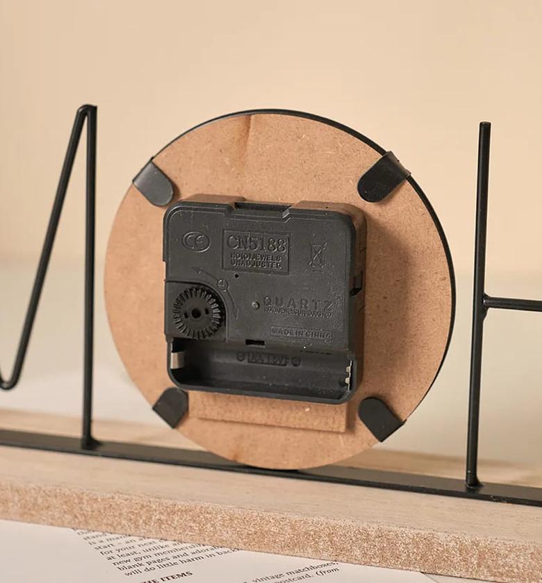 Handmade Creative TV Cabinet Clock Decoration  image