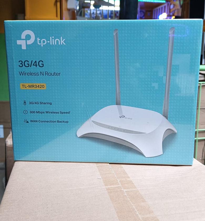  TP-Link TL-MR3420 3G/4G Wireless N Router. image