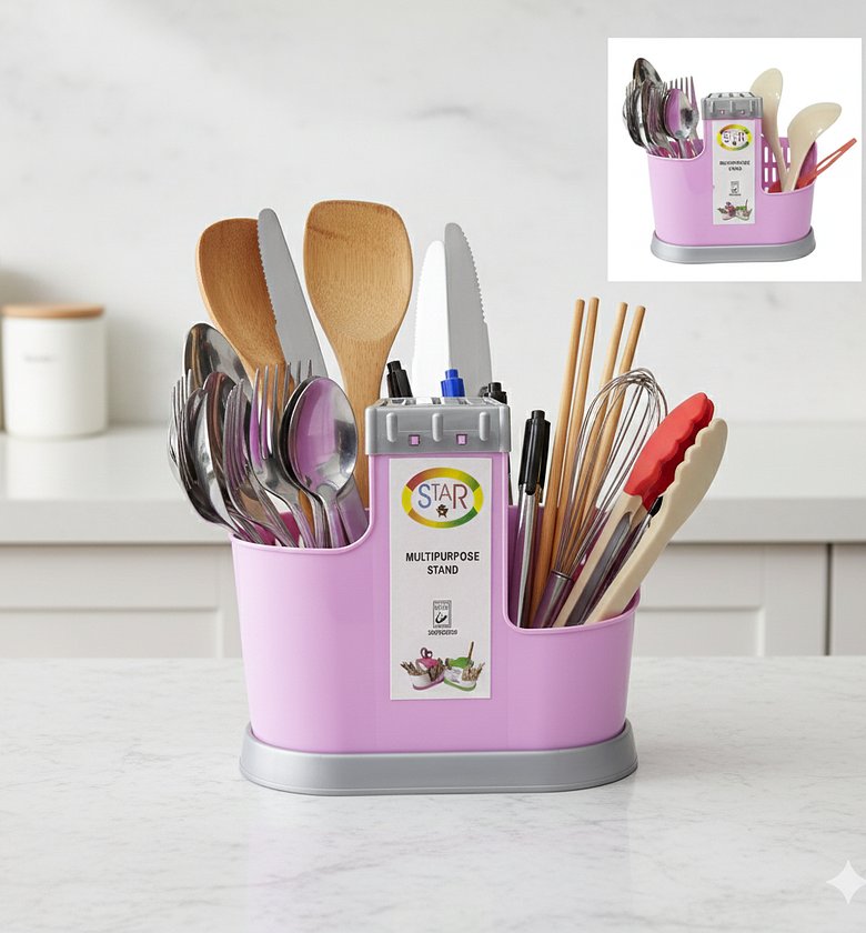 Plastic Cutlery Holder, image