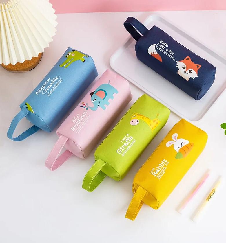 Portable Canvas Pencil Case  image