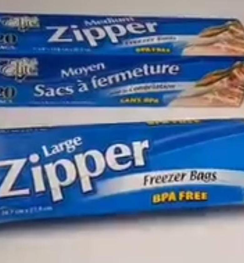 Re-usable Fridge zipper  bags image