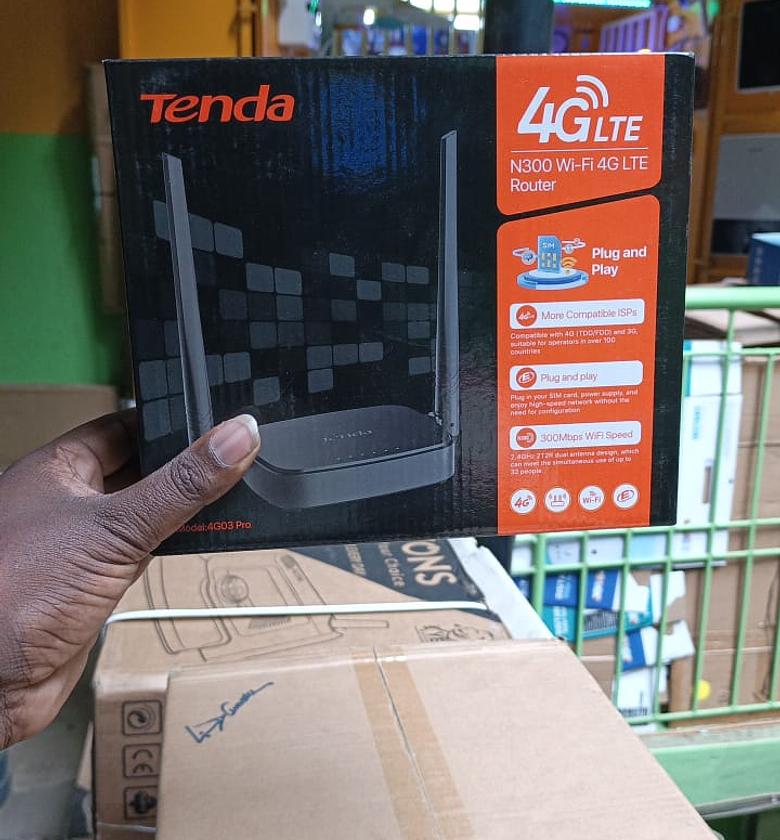  Tenda 4G03 Pro LTE N300 Wi-Fi Router.  image