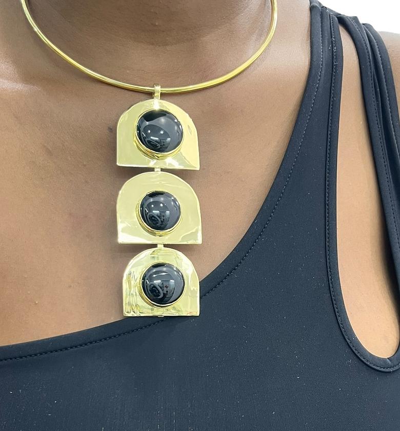 Zola Brass Chokers image