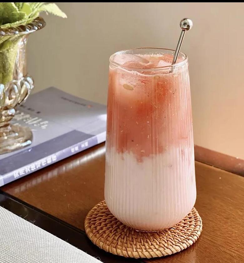 Borosilicate Rippled glasses  image