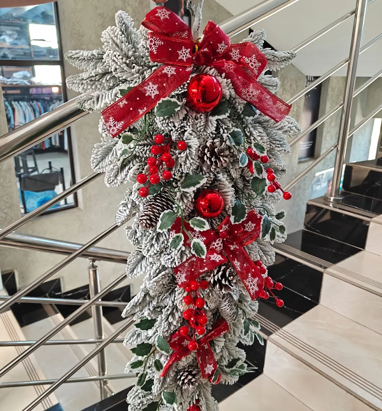 EverGlow 90cm Multifunctional Christmas Wreath image