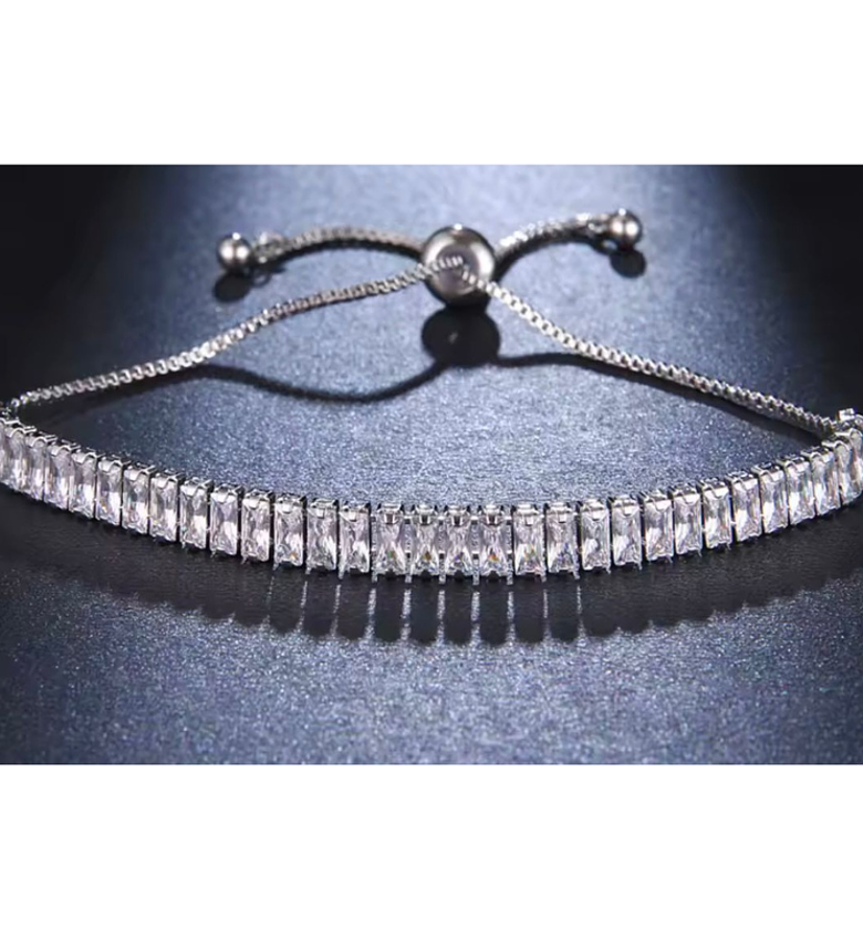 Monaco Slider Bar Tennis Bracelet image