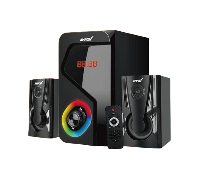 Ampex 2.1 AX 500BT Subwoofer With Bluetooth/USB/SD/FM 10000Watts image