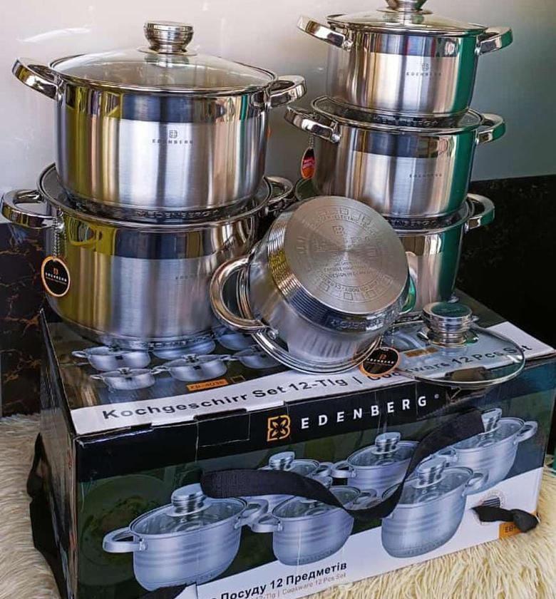 Edenberg stainless Steel cookware image