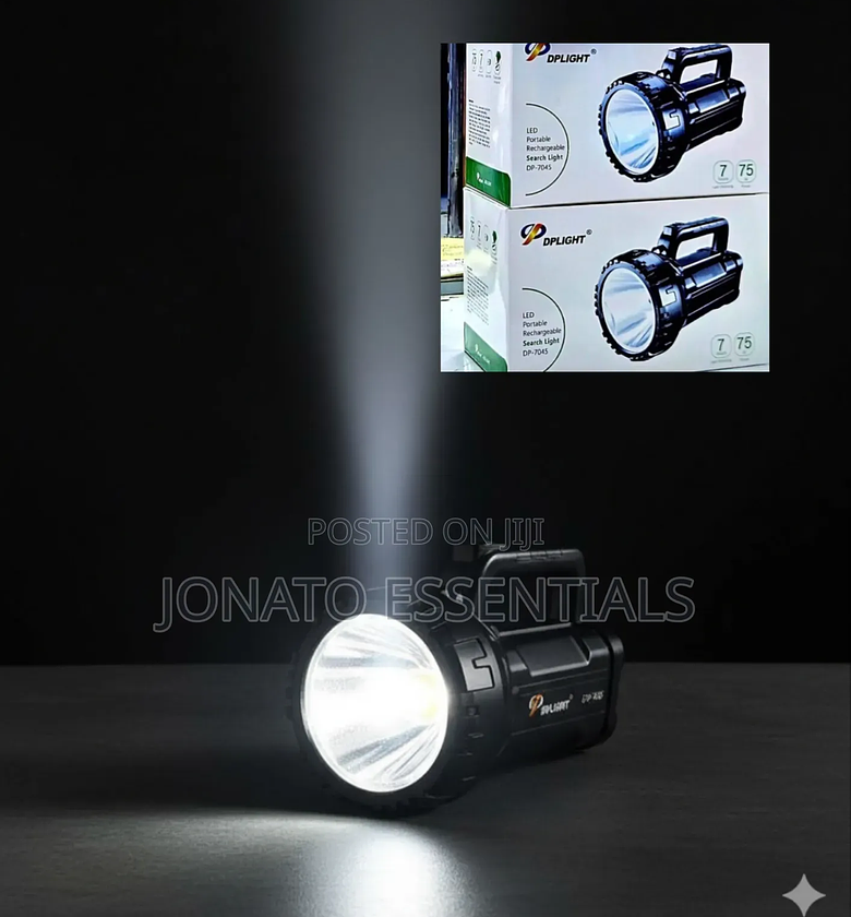 Dplight Super Bright Rechargeable Led Searchlight Torch Dp-7045 image