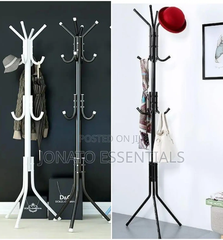 Vertical Clothes Hanging Rack, Coat Rack image