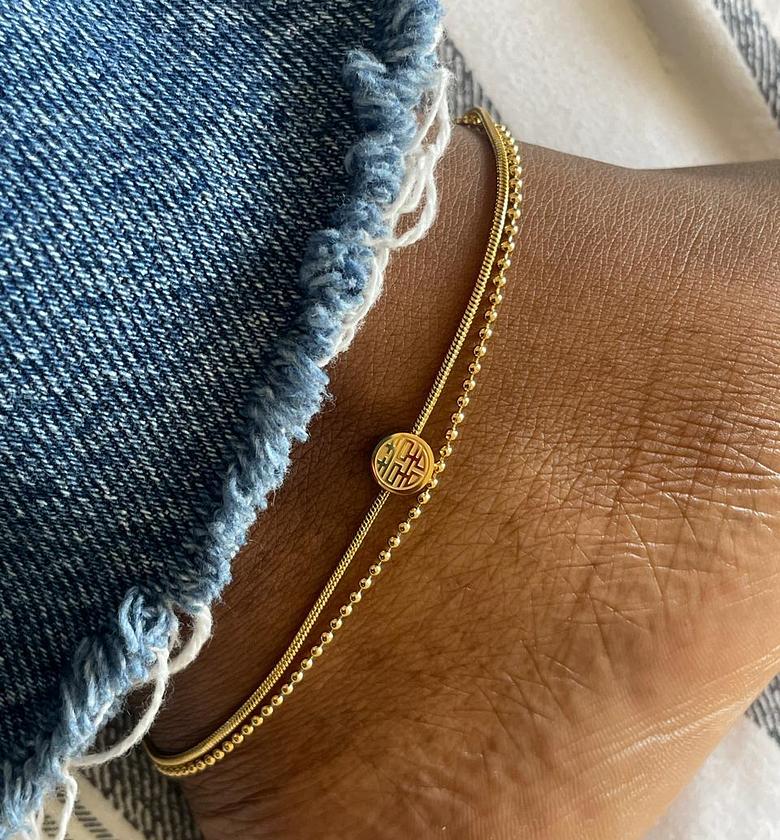 Celestial Harmony Duo Anklet image