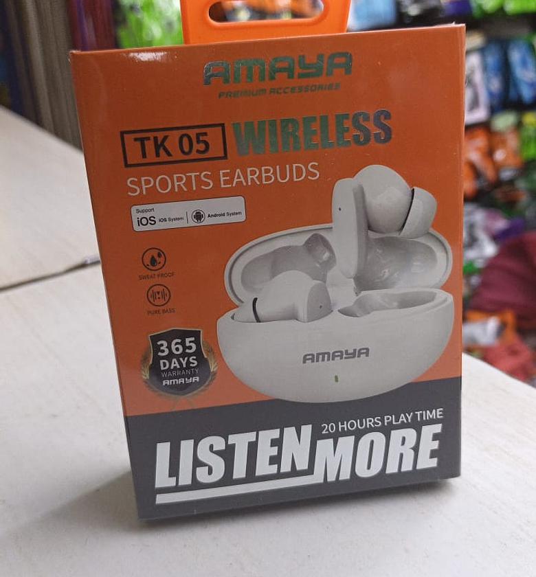 Amaya FreePods Lite True Wireless Earbuds.  image
