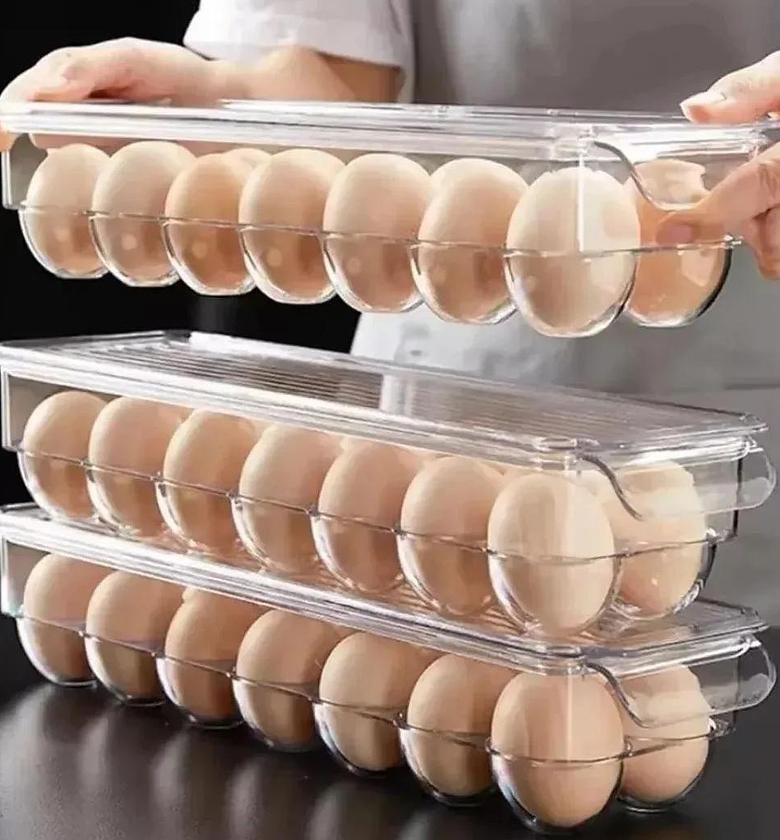 Acrylic egg holder 14 slot image