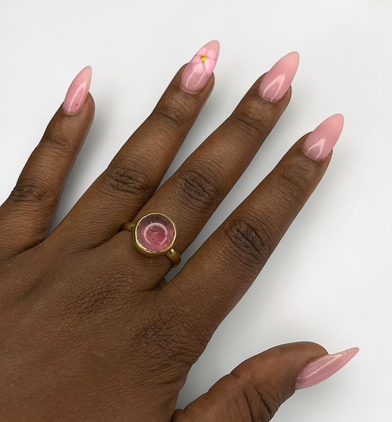 Adira Brass Rings  Adjustable  image