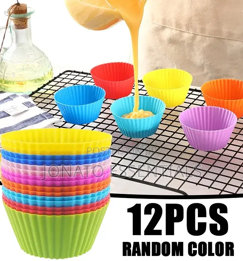 12 Piece Cupcake Mold or Mould image