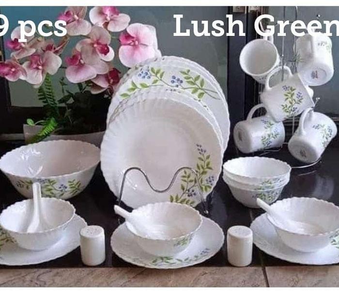 Diva dinner set 39pcs-Lush green image