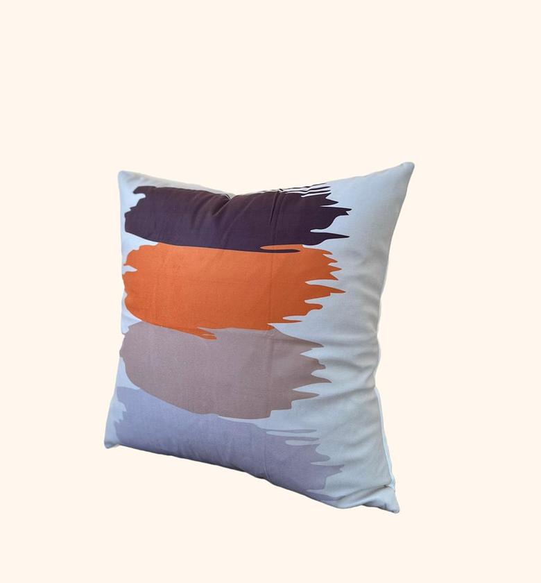 Hues soft velvet cushion cover.  image