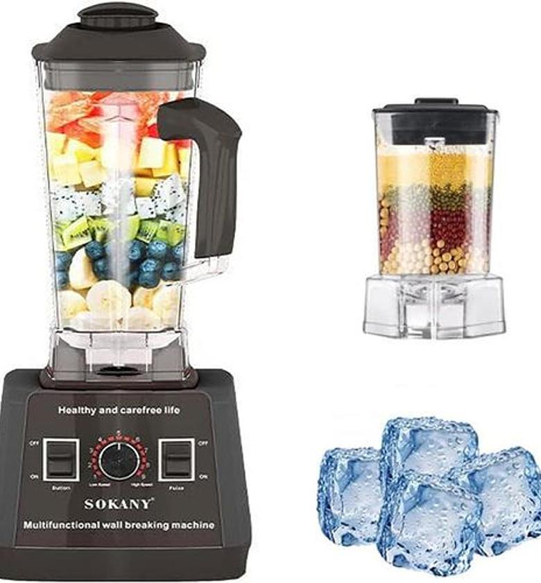Sokany 2-in-1 Commercial blender-2.5L Blender and Smoothie Maker With Grinder image