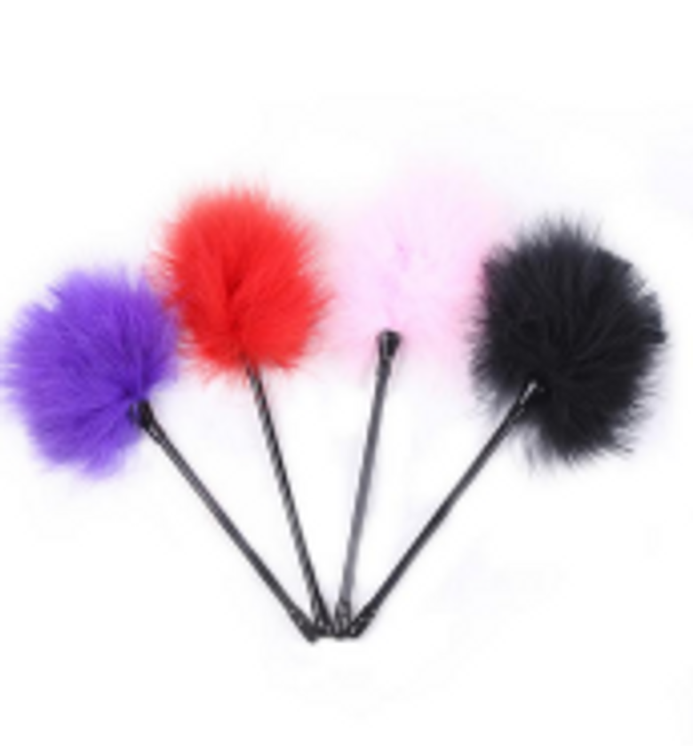Sex toys Feather Flirt Stick Tickler provoke Erotic fetishism flirting sex toys Adult sex toys for couples 4 colors image