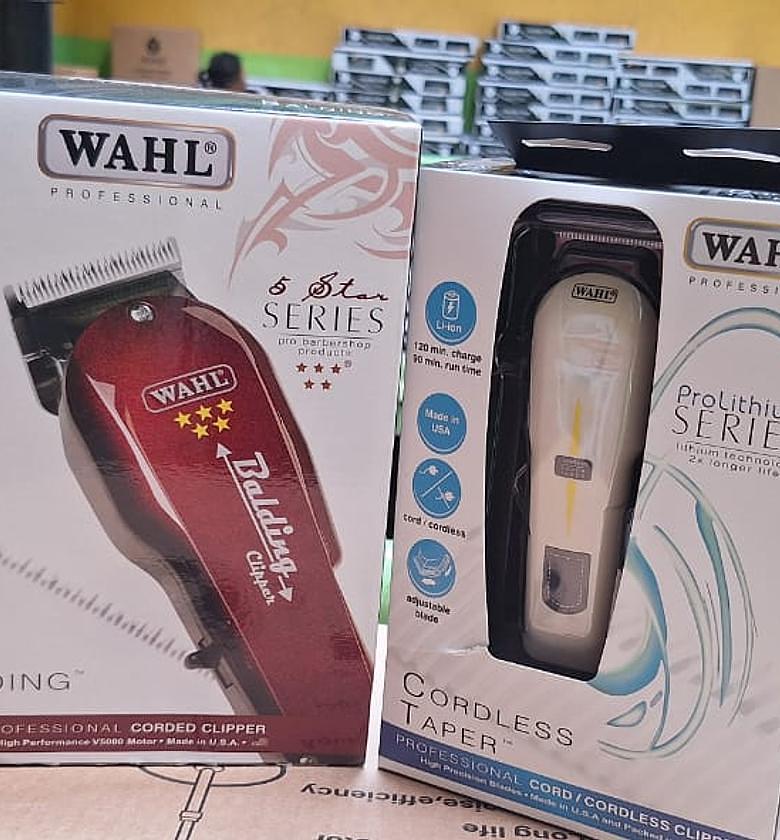 BALDING + WAHL CORDLESS .Wahl Professional Cordless wahl-Commercial Grade Super Taper Clipper Cordless image