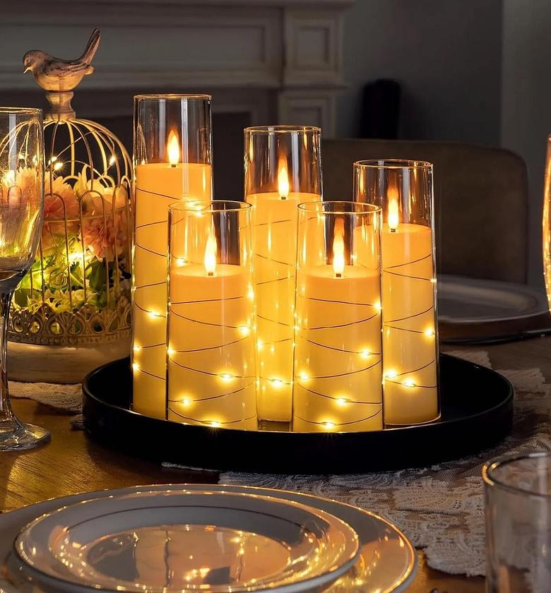 Acrylic Flameless candles  image