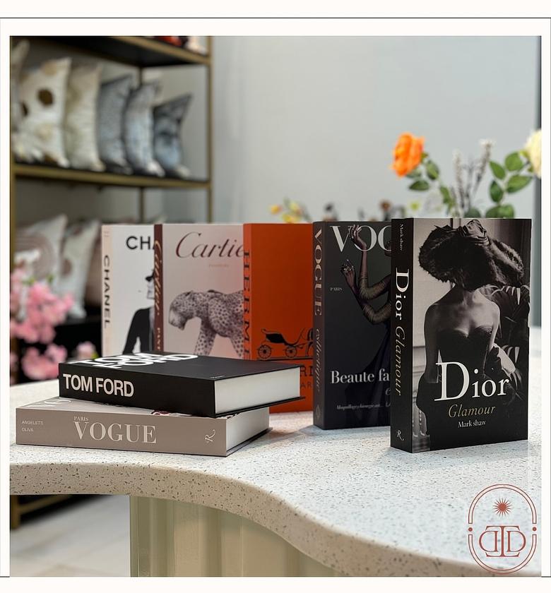 Luxury faux decor books image
