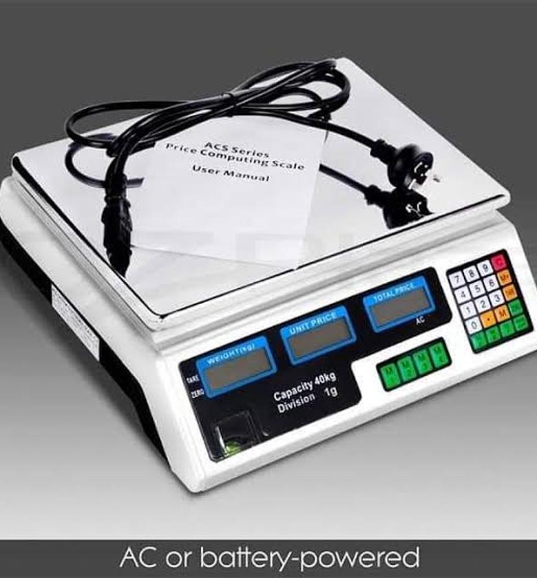 Weighing Scale. Heavy Duty Digital Weighing Scale Flat 30kg image
